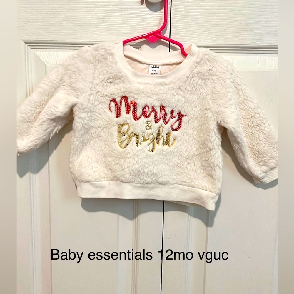 Baby Essentials Christmas Pull Over
